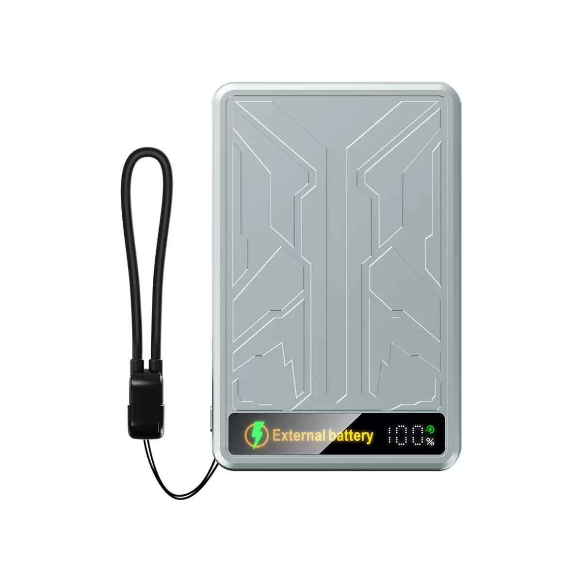 ZECAA Ultra Slim Fast Charging 22.5W PD20W Magsafe Wireless Power Bank 10000mAh With Digital LED Power Display