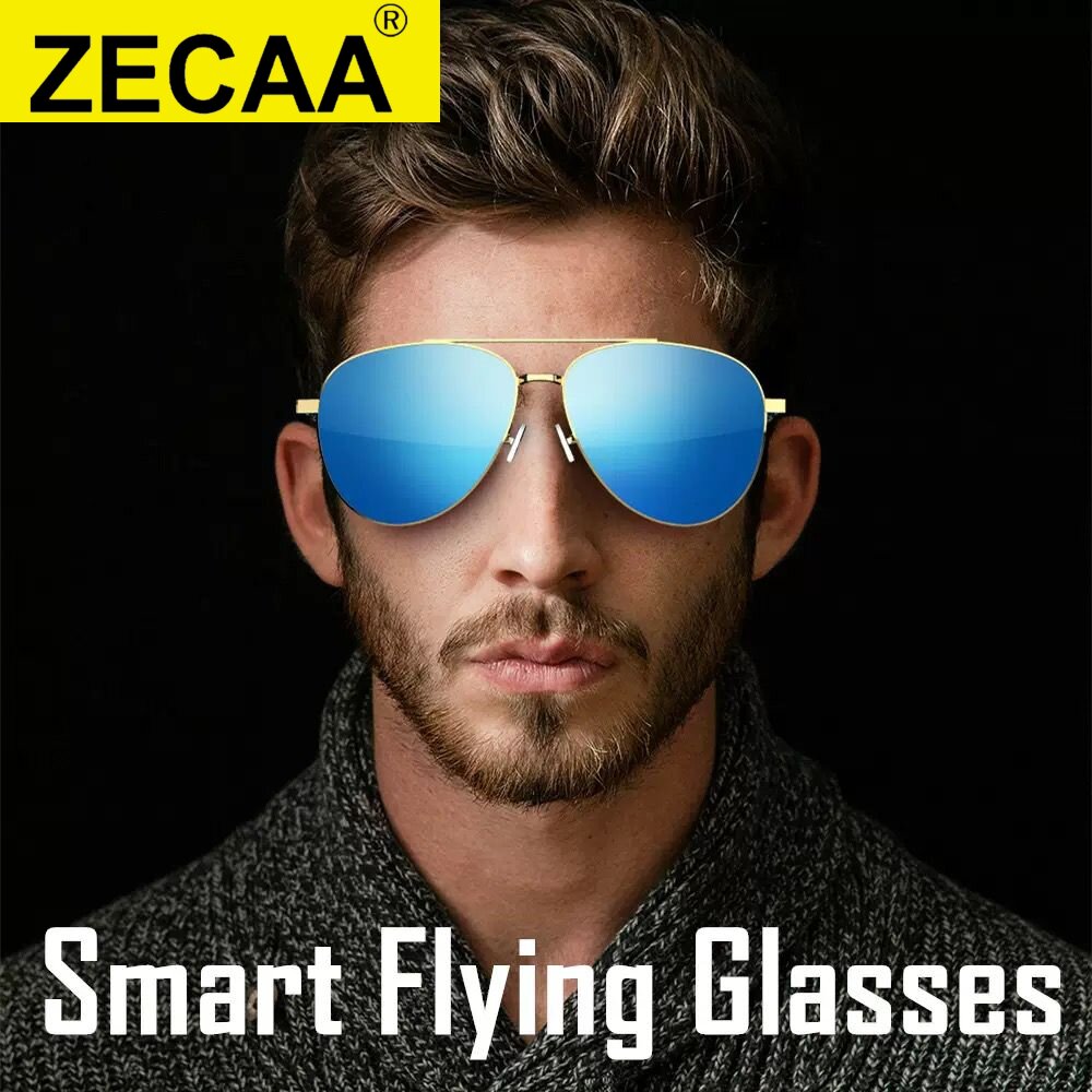 ZECAA New Bluetooth Smart Flying Glasses