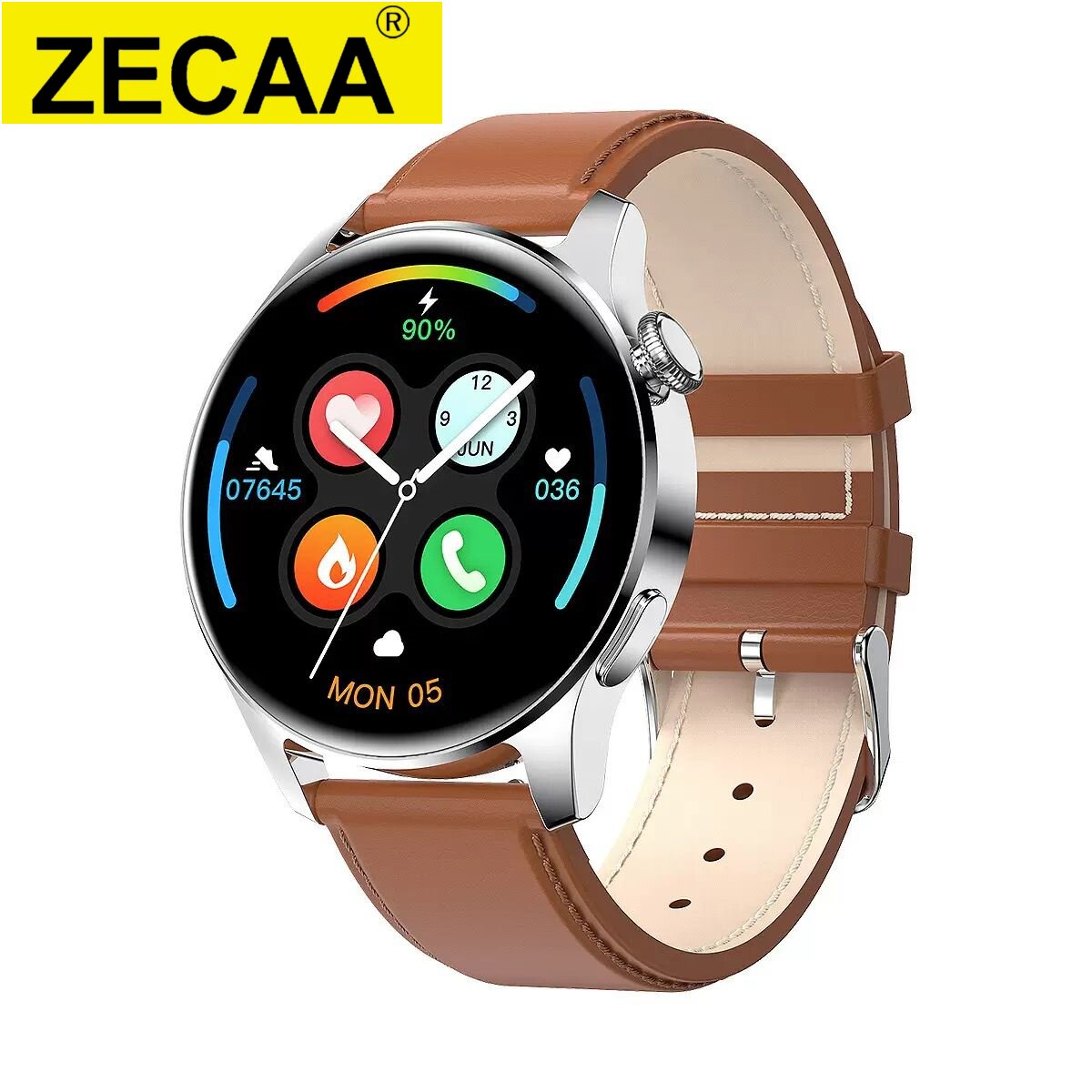 ZECAA Bluetooth Smart Android Watch 